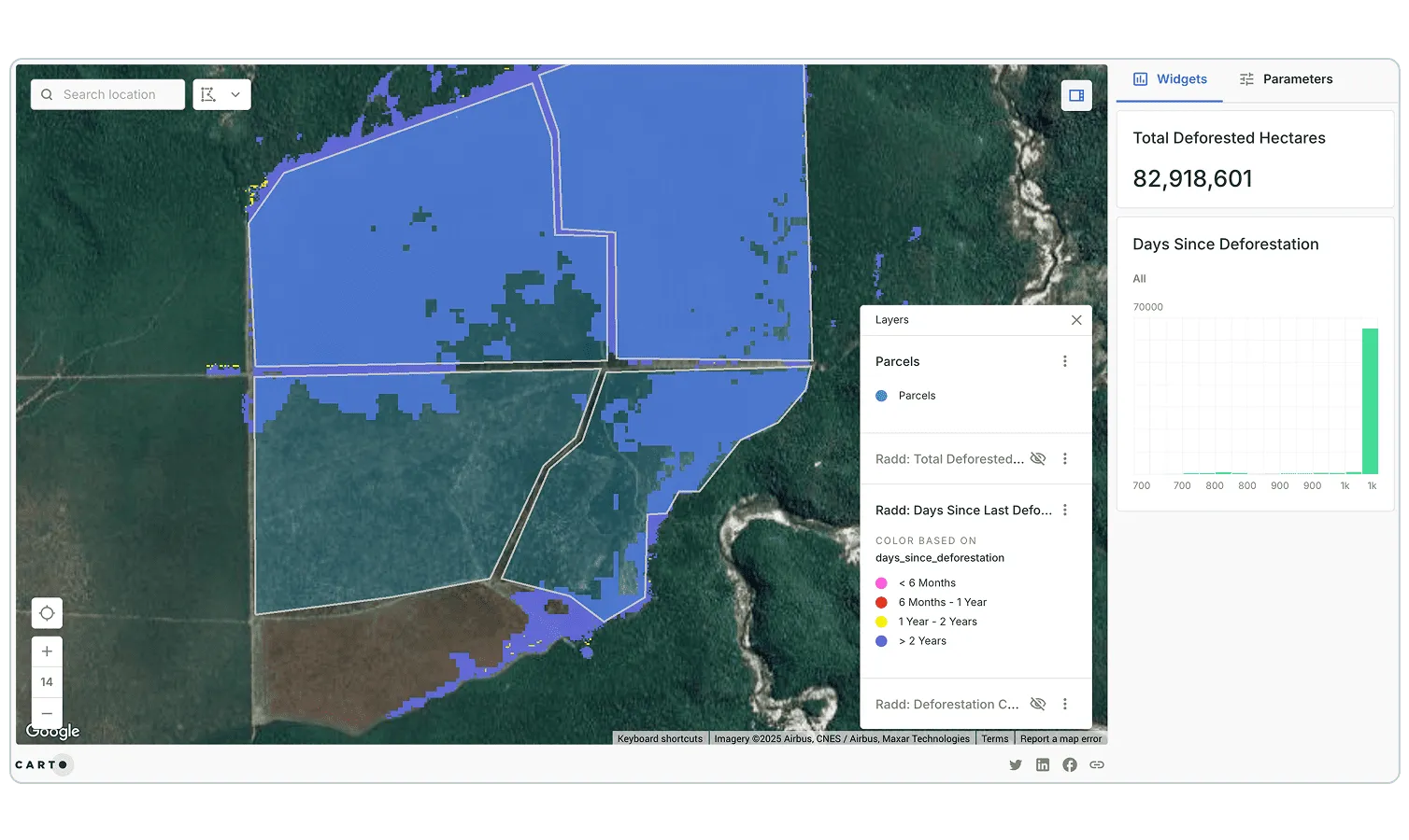 Compliance Assessment map desktop