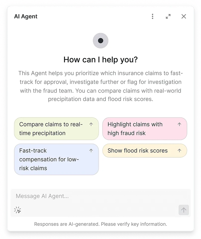 Fraud detection using AI agents