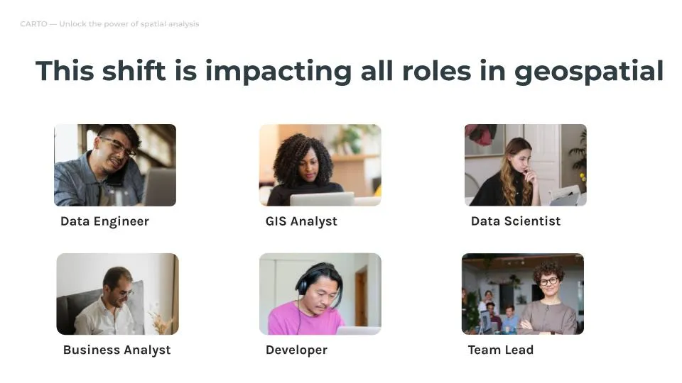 CARTO workflows: a no code approach for all roles in geospatial