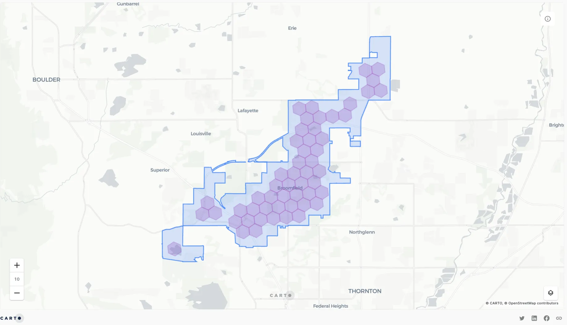 st_contains map example