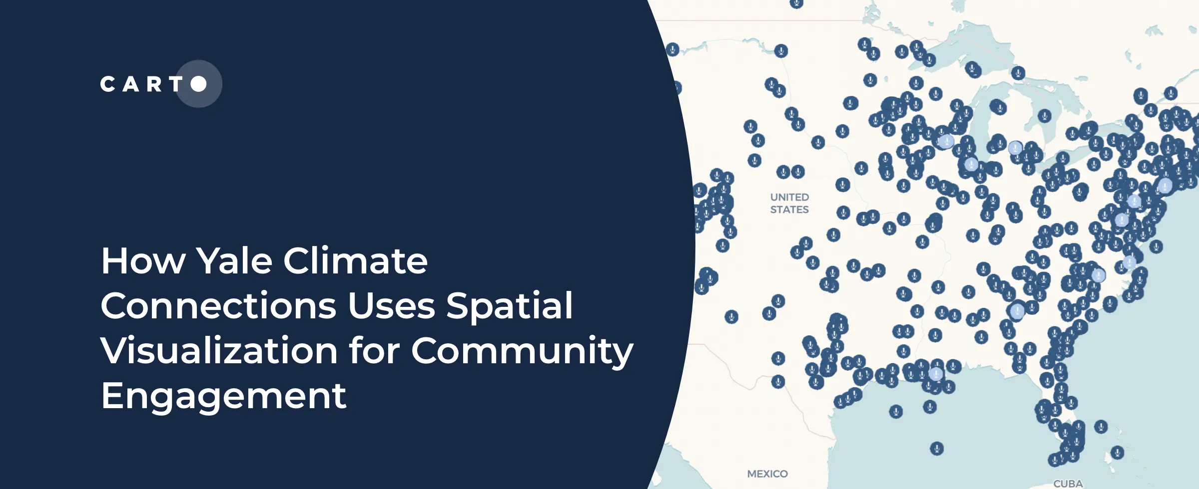 How Yale Climate Connections Uses Spatial Visualization for Community Engagement