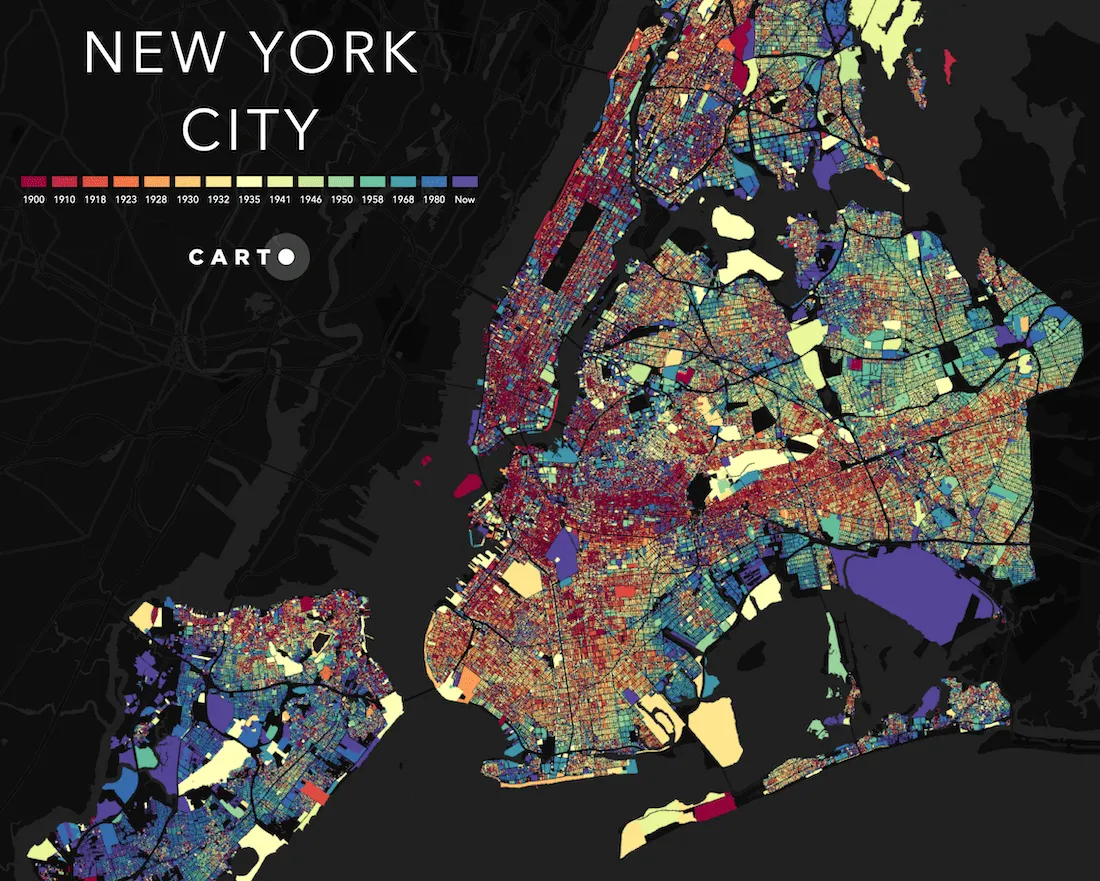 New York City Urban Growth Visualization