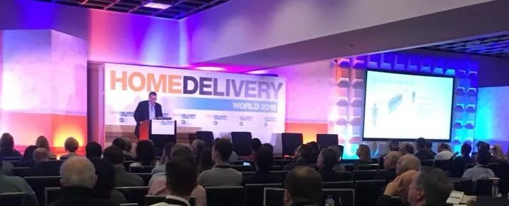 Photograph of attendees at Home Delivery World