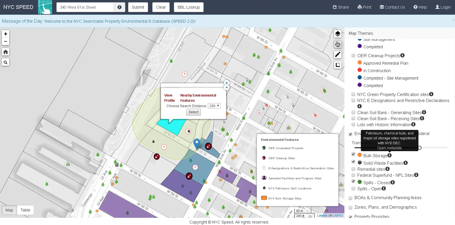 Screenshot of SPEED 2.0