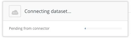 Screenshot showing the BigQuery Connector within CARTO