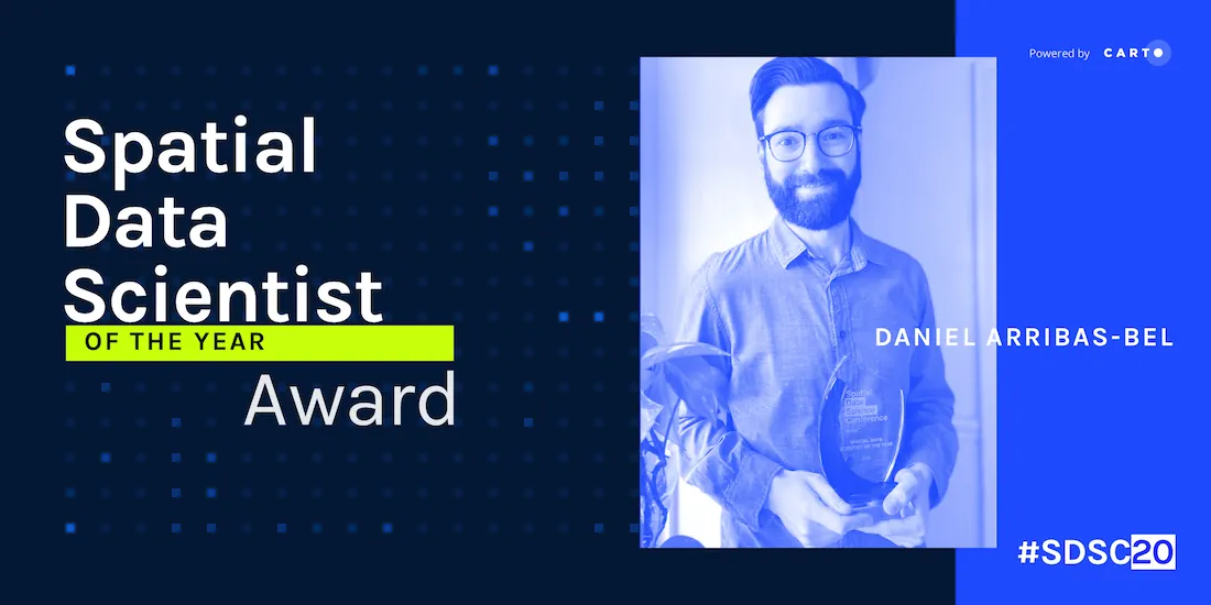 Announcing the Spatial Data Scientist of the Year 2020