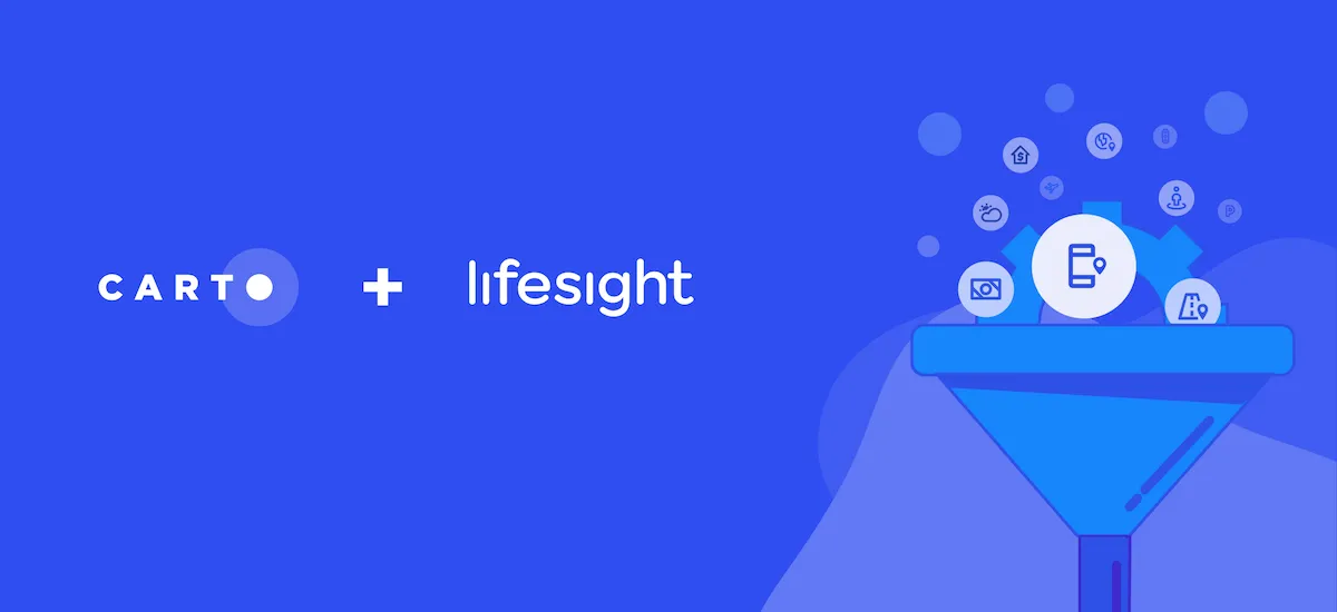 Lifesight Human Mobility & Footfall Data now available in CARTO