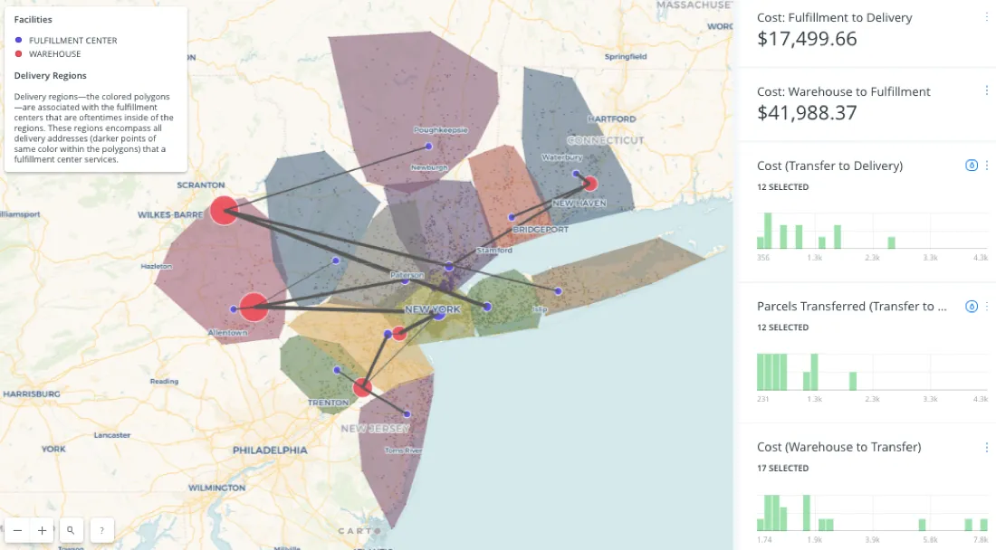 Driving down distribution costs with Location Intelligence