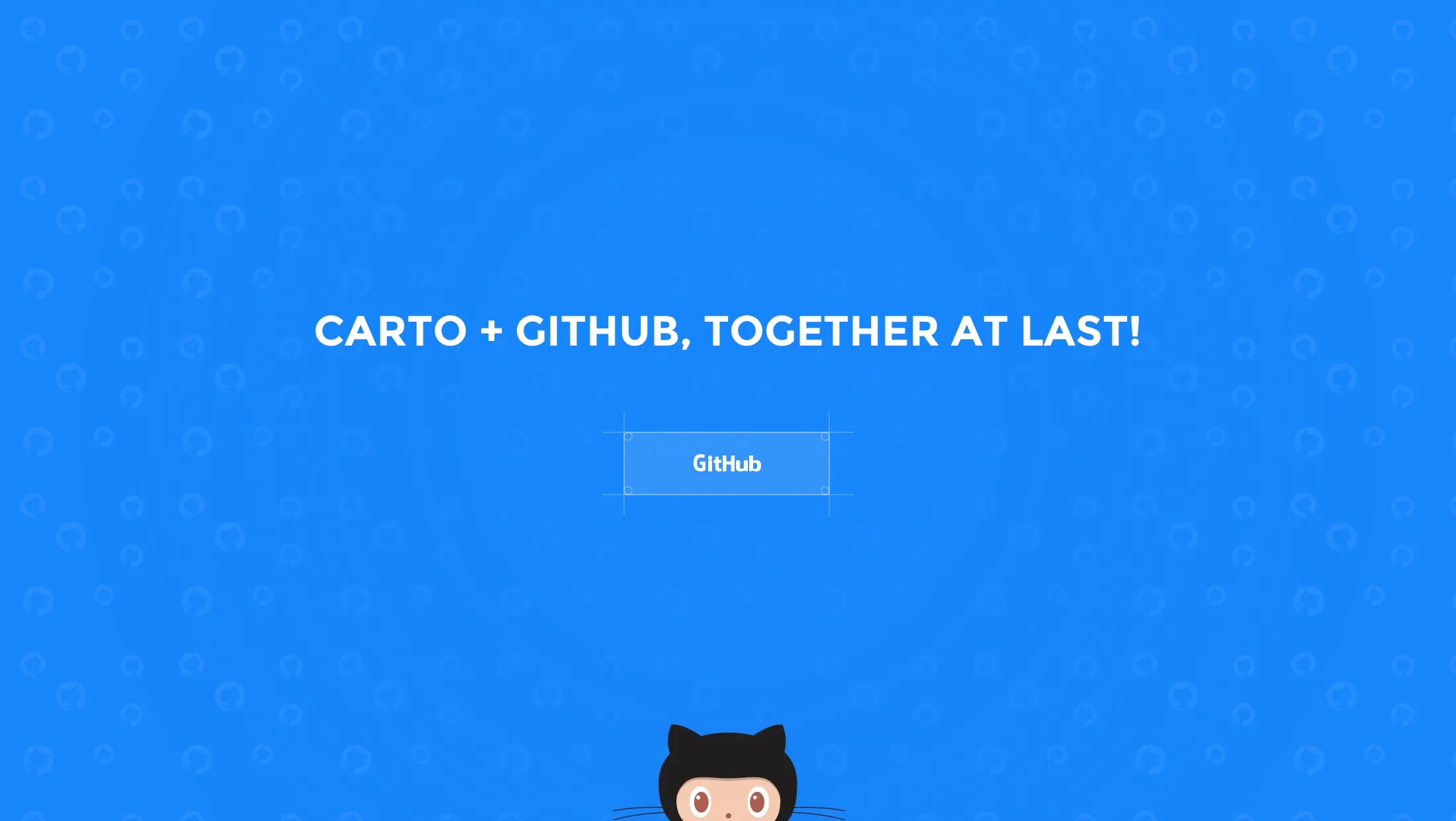 CARTO is now part of the Github Student Developer Pack!