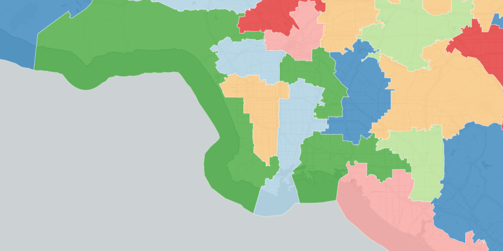 Congressional Districts in LA