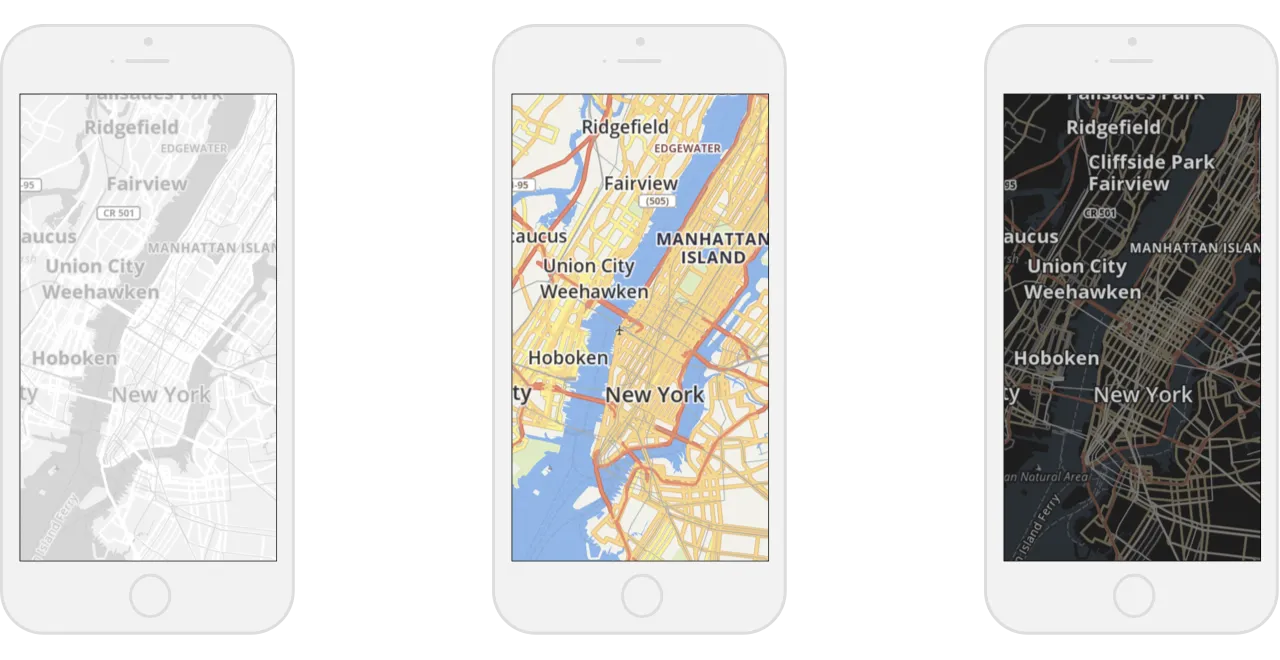 Change Base Map Styling