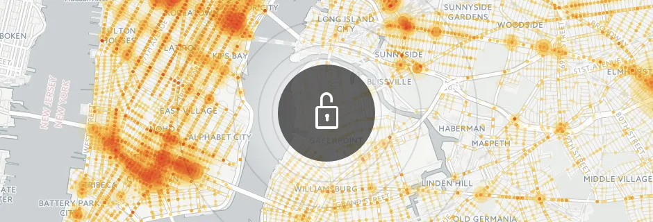 Create dynamic visualizations from private data using Named Maps