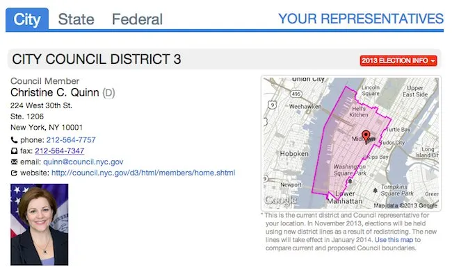 your representative district 3