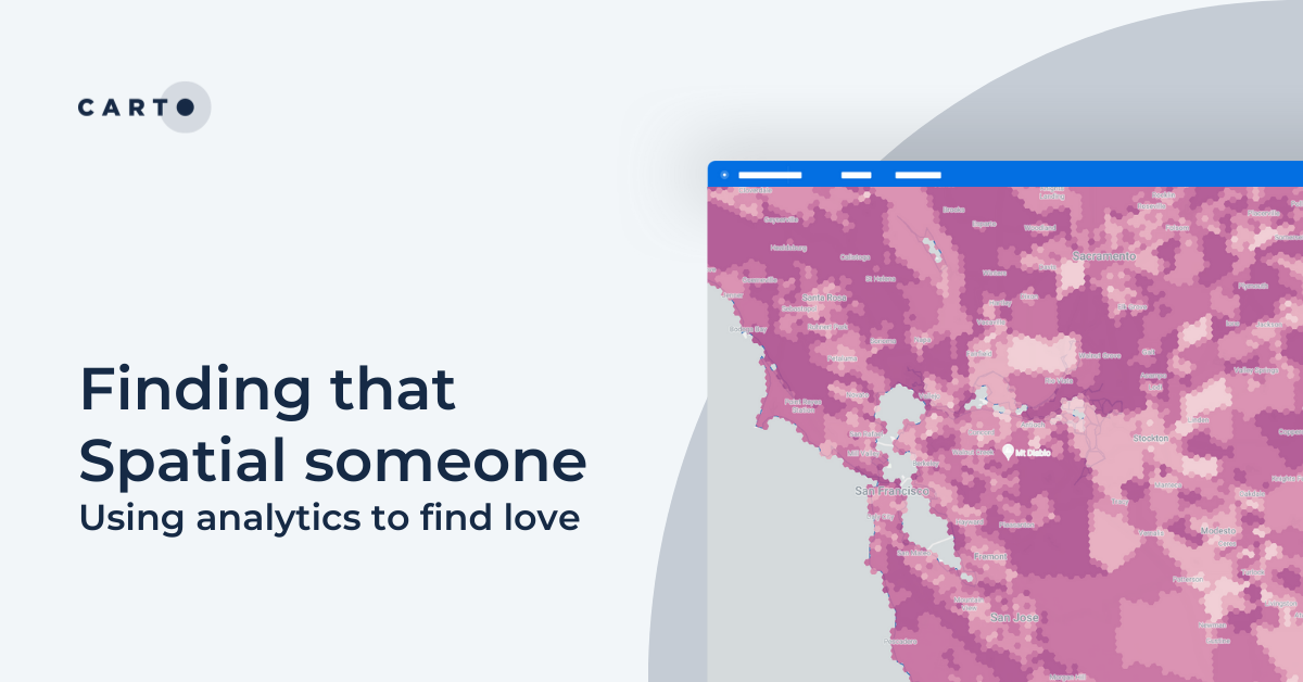 Finding that Spatial someone: using analytics to find love