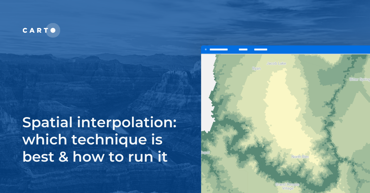 Spatial interpolation: which technique is best & how to run it