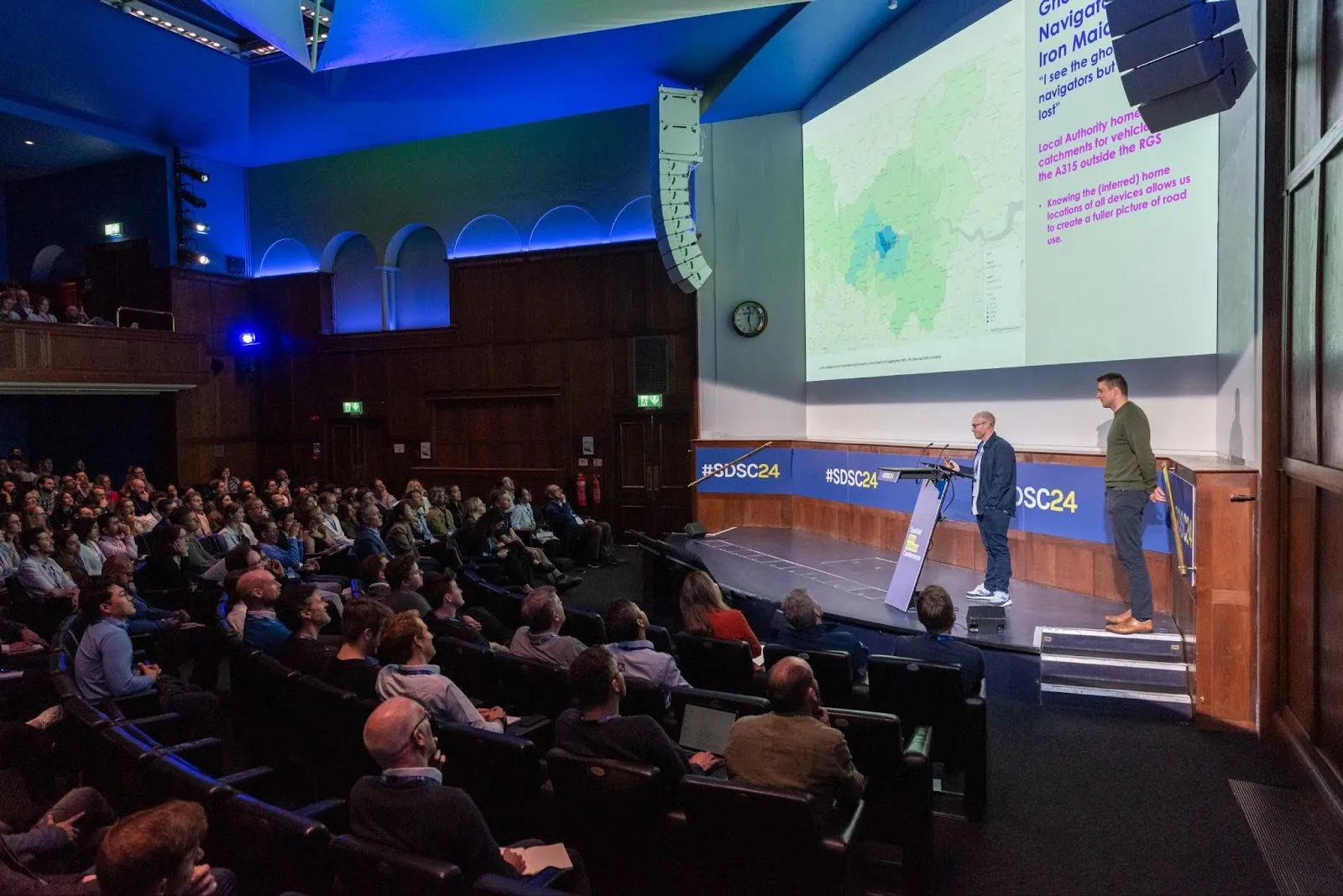 BT presenting at SDSC