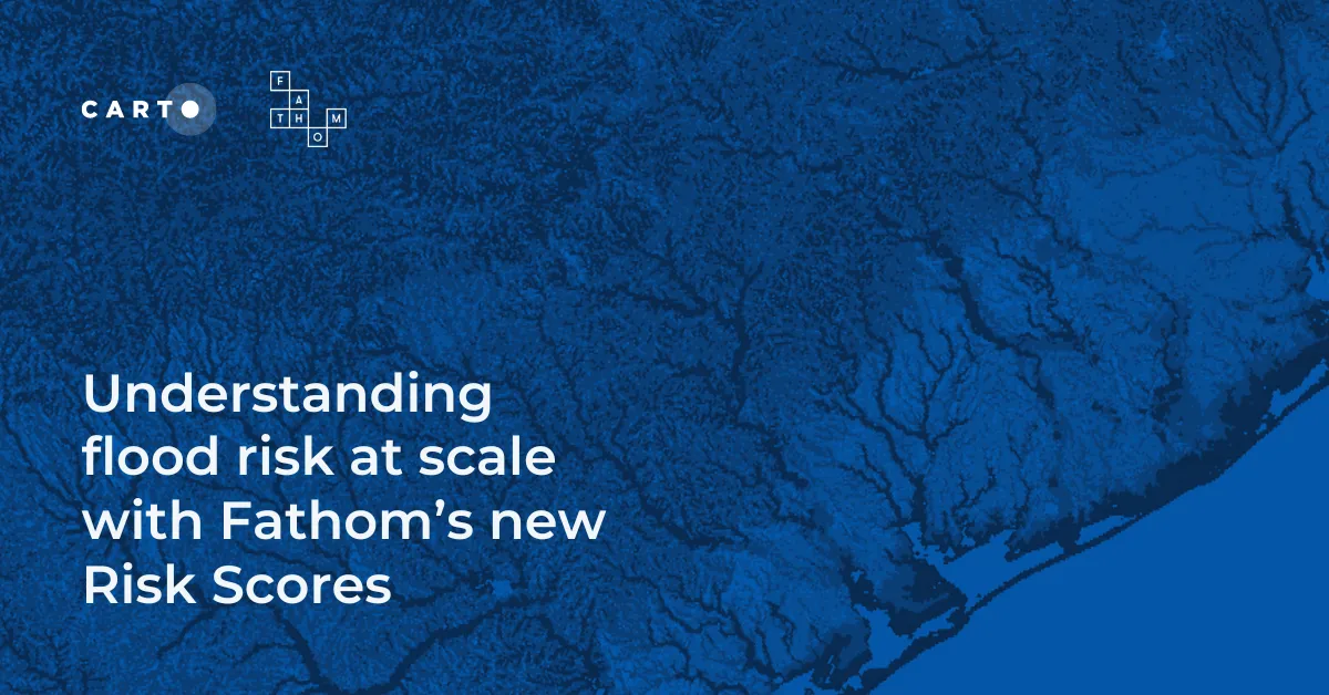 Understanding flood risk at scale with Fathom’s new Risk Scores