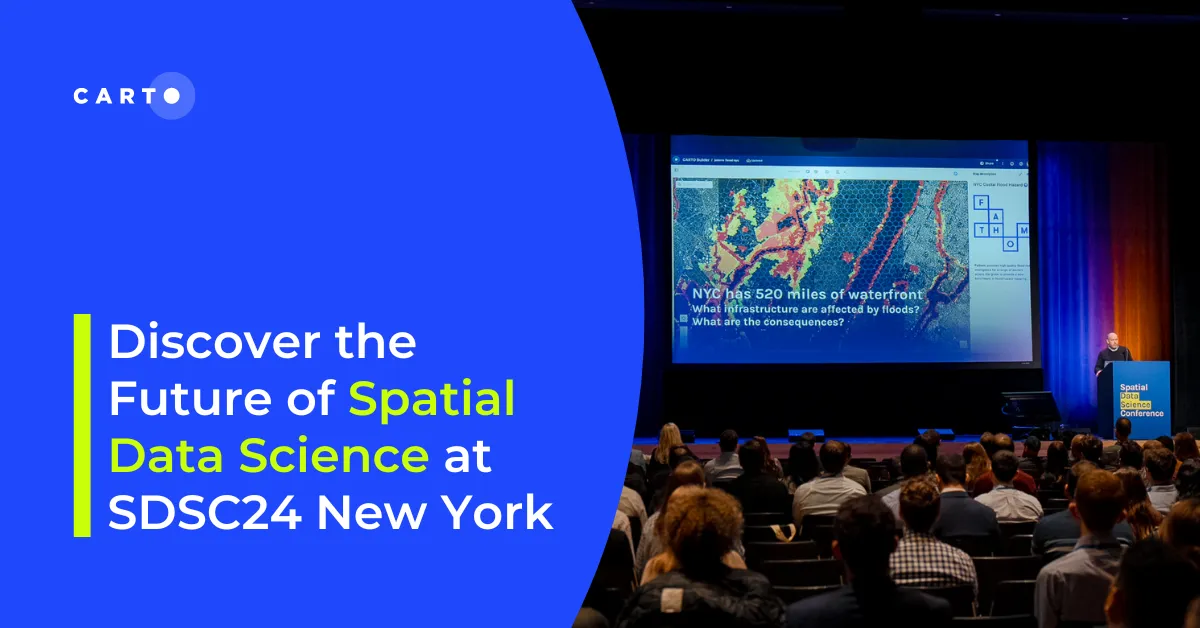 Discover the Future of Spatial Data Science at SDSC24 New York