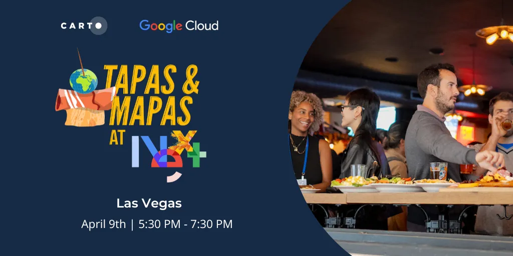 An asset promoting Tapas & Tapasat Google Next 