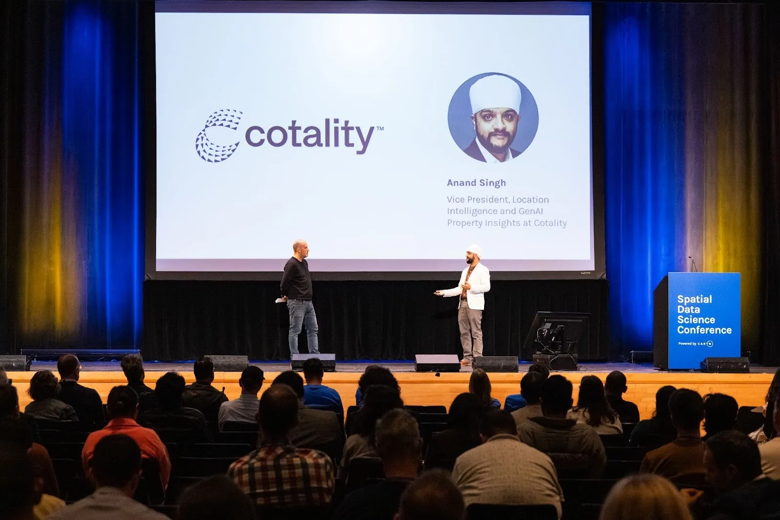 A photograph of SDSC