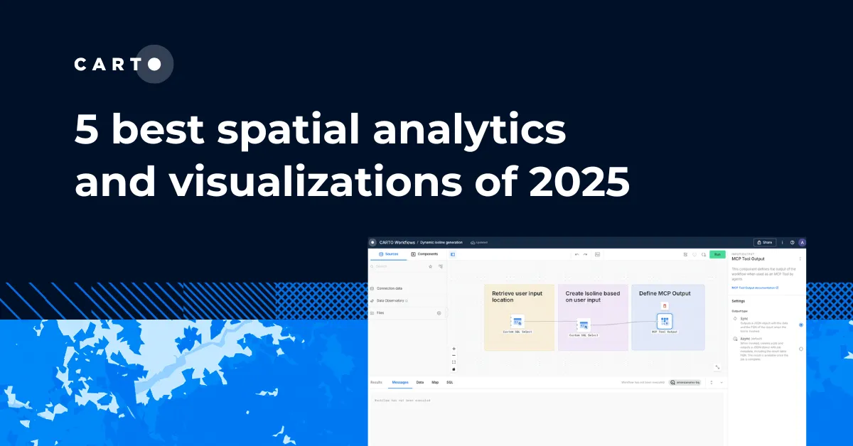 5 best spatial analytics and visualizations of 2025